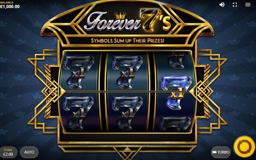 imagen de tragamonedas forever 7s